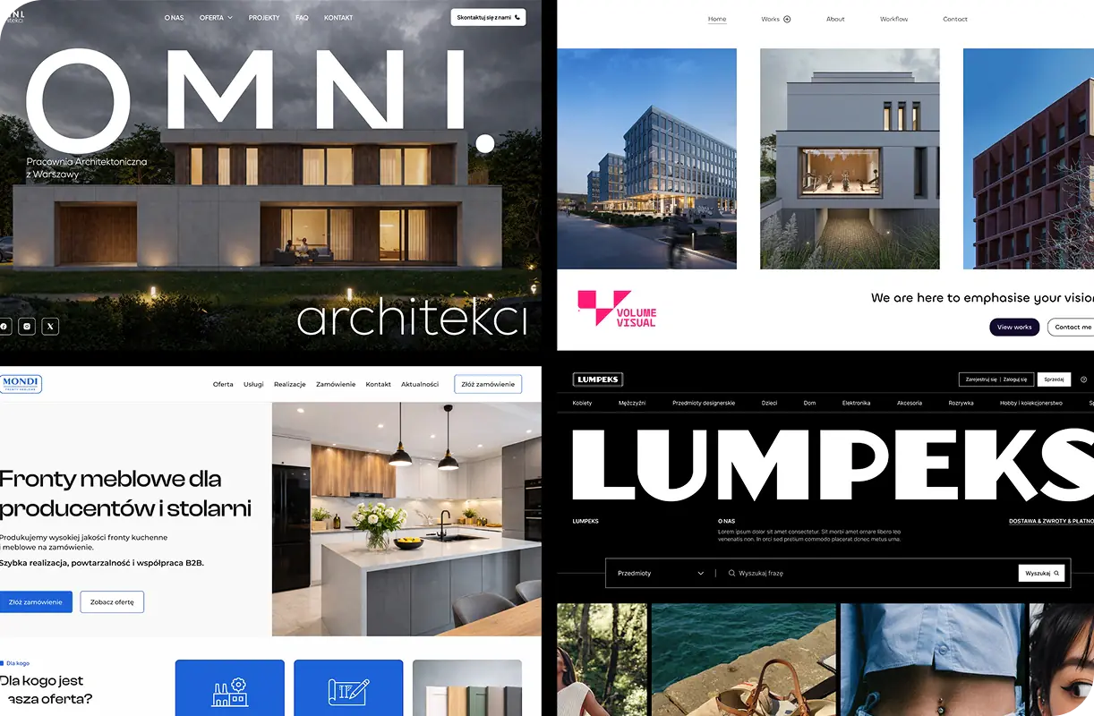 Web design - Jrise