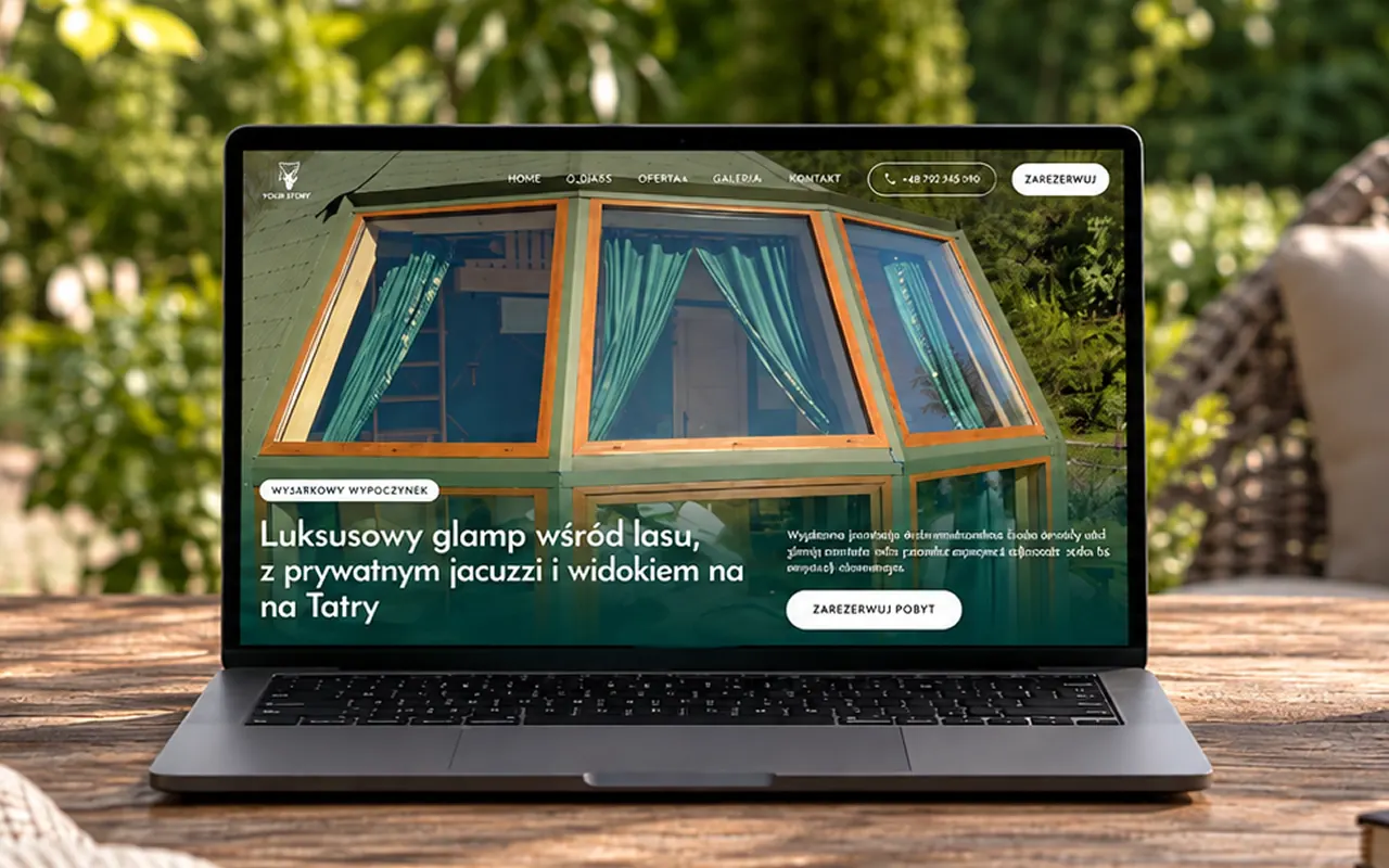 Forest Glamp - realizacja Jrise